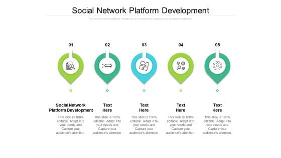 Social Network Platform Development Ppt PowerPoint Presentation Ideas Icon Cpb