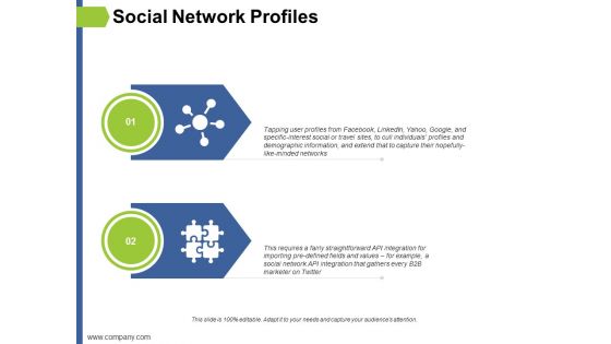 Social Network Profiles Ppt PowerPoint Presentation File Skills