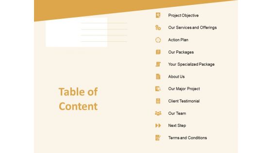 Social Network Table Of Content Ppt Gallery Influencers PDF