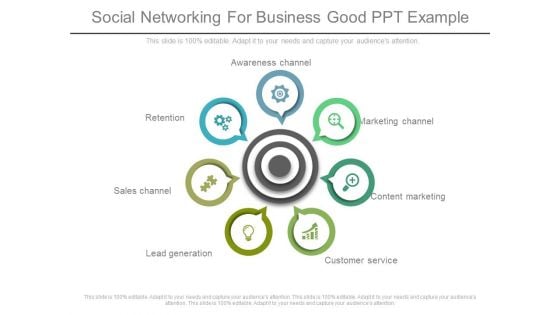 Social Networking For Business Good Ppt Example