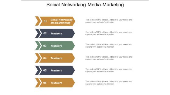 Social Networking Media Marketing Ppt PowerPoint Presentation Professional Show Cpb
