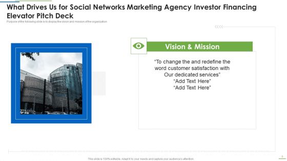 Social Networks Marketing Agency Investor Financing Elevator Pitch Deck Ppt PowerPoint Presentation Complete Deck With Slides