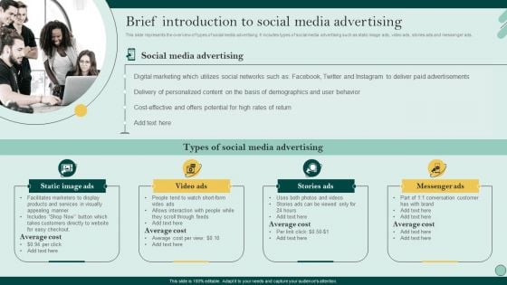 Social Networks Marketing To Improve Brief Introduction To Social Media Brochure PDF