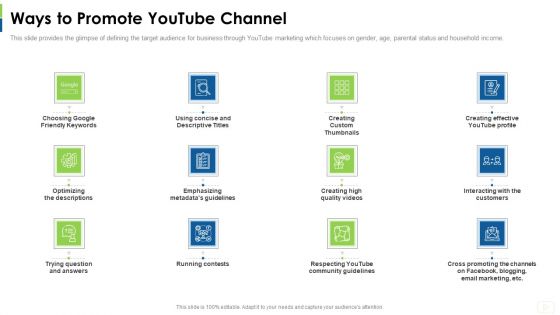 Social Platform As Profession Ways To Promote Youtube Channel Ppt Professional Graphics Download PDF Social Platform As Profession Ways To Promote Youtube Channel Ppt Professional Graphics Download PDF