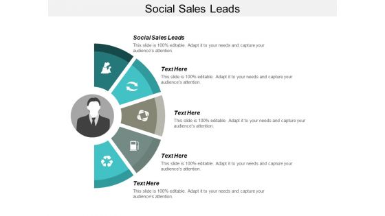 Social Sales Leads Ppt PowerPoint Presentation Infographic Template Graphic Tips Cpb