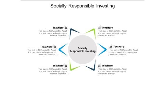 Socially Responsible Investing Ppt PowerPoint Presentation Icon Show Cpb