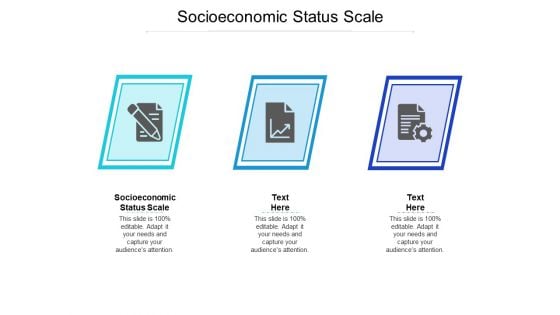 Socioeconomic Status Scale Ppt PowerPoint Presentation Styles Grid Cpb Pdf