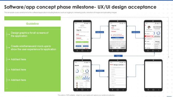 Software App Concept Phase Milestone UX UI Design Acceptance Topics PDF