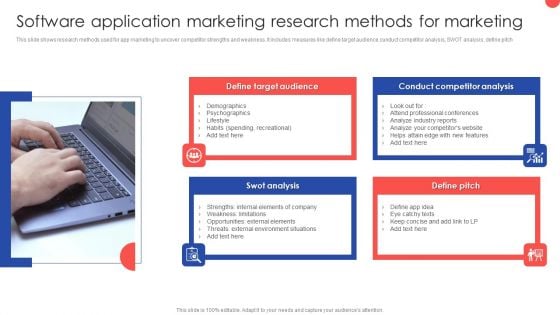 Software Application Marketing Research Methods For Marketing Themes PDF