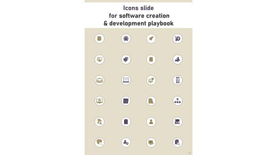 Software Creation And Development Playbook Template