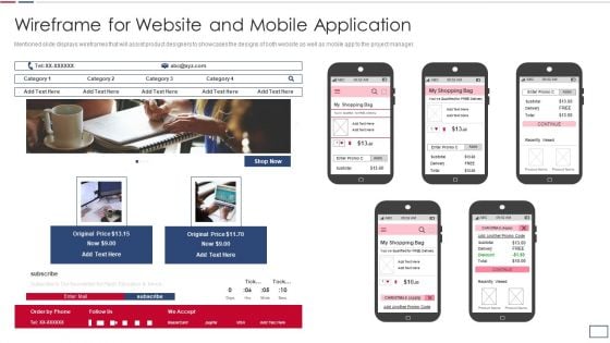 Software Developer Playbook Wireframe For Website And Mobile Application Introduction PDF