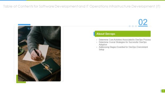 Software Development And IT Operations Infrastructure Development IT Ppt PowerPoint Presentation Complete Deck With Slides Slide08