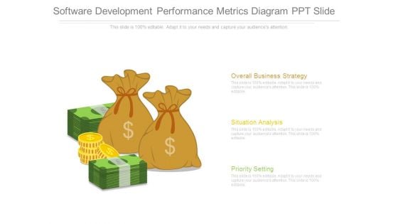 Software Development Performance Metrics Diagram Ppt Slide