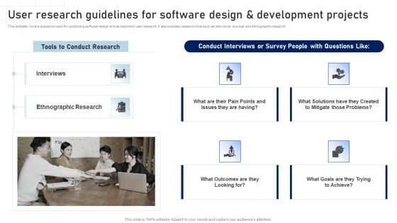 Software Development Playbook User Research Guidelines For Software Design And Development Projects Elements PDF Software Development Playbook User Research Guidelines For Software Design And Development Projects Elements PDF