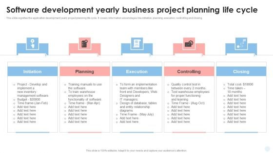 Software Development Yearly Business Project Planning Life Cycle Information PDF Software Development Yearly Business Project Planning Life Cycle Information PDF
