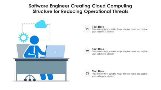 Software Engineer Creating Cloud Computing Structure For Reducing Operational Threats Ppt PowerPoint Presentation File Skills PDF