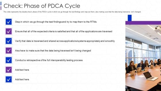 Software Interoperability Examination IT Check Phase Of PDCA Cycle Professional PDF Software Interoperability Examination IT Check Phase Of PDCA Cycle Professional PDF