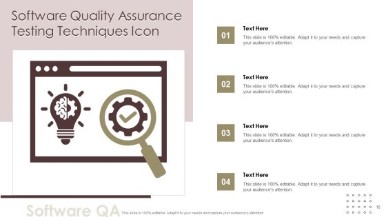 Software Quality Assurance Testing Ppt PowerPoint Presentation Complete Deck With Slides