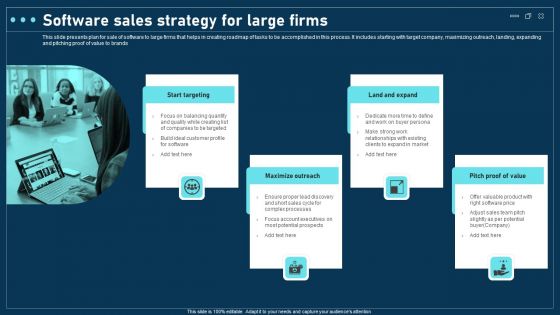 Software Sales Strategy For Large Firms Sample PDF