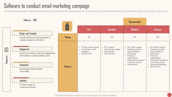 Software To Conduct Email Marketing Campaign Topics PDF