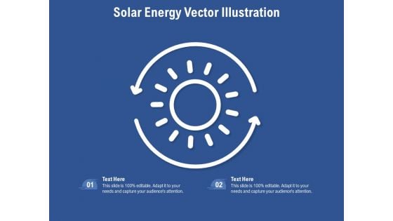 Solar Energy Vector Illustration Ppt PowerPoint Presentation Gallery Rules PDF