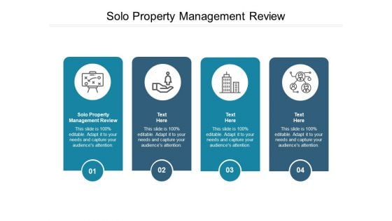 Solo Property Management Review Ppt PowerPoint Presentation Show Visual Aids Cpb