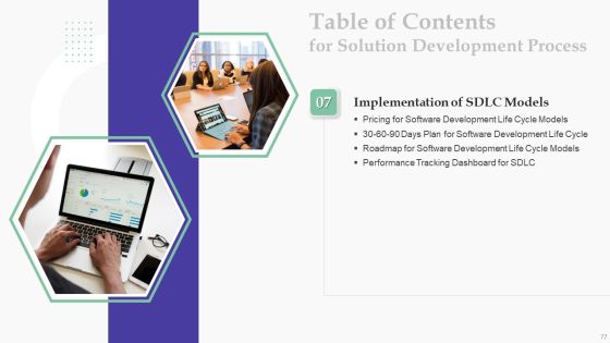 Solution Development Process Ppt PowerPoint Presentation Complete Deck With Slides Slide77