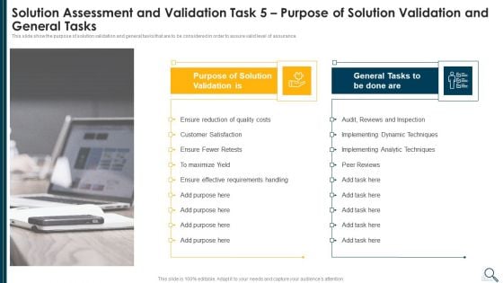 Solution Evaluation Criteria Assessment And Threat Impact Matrix Solution Assessment And Validation Task 5 Purpose Information PDF