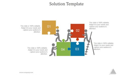 Solution Template Ppt PowerPoint Presentation Show