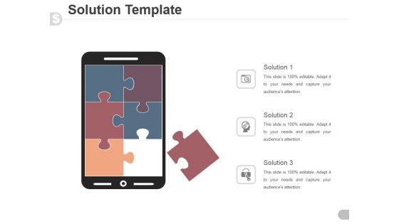 Solution Template Ppt PowerPoint Presentation Summary