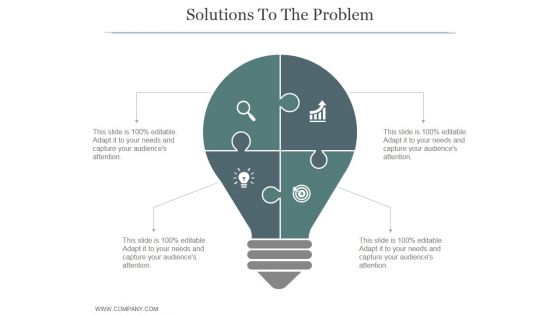 Solutions To The Problem Ppt PowerPoint Presentation Portfolio Solutions To The Problem Ppt PowerPoint Presentation Portfolio