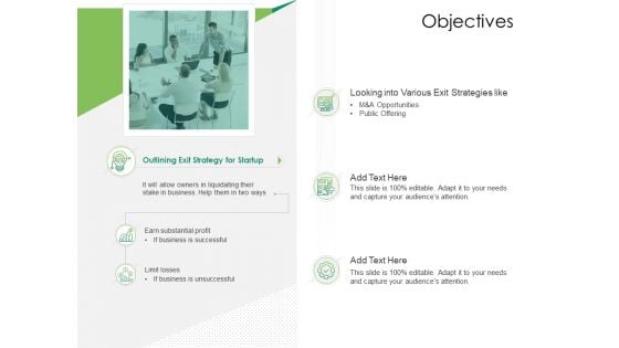 Solvency Action Plan For Private Organization Objectives Brochure PDF