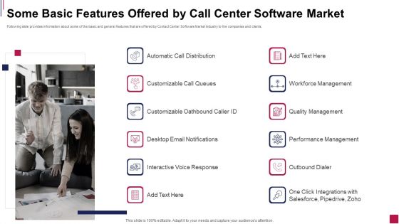 Some Basic Features Offered By Call Center Software Market Guidelines PDF Some Basic Features Offered By Call Center Software Market Guidelines PDF
