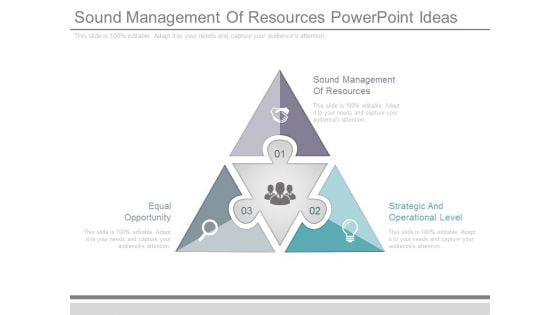 Sound Management Of Resources Powerpoint Ideas