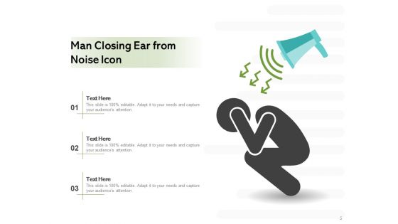 Sound Symbol Bell Creating Loudspeaker Behind Icon Ppt PowerPoint Presentation Complete Deck