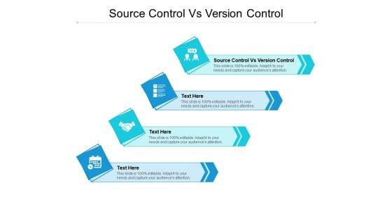 Source Control Vs Version Control Ppt PowerPoint Presentation Inspiration Grid Cpb