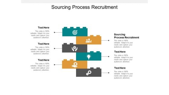 Sourcing Process Recruitment Ppt PowerPoint Presentation Infographics Diagrams Cpb