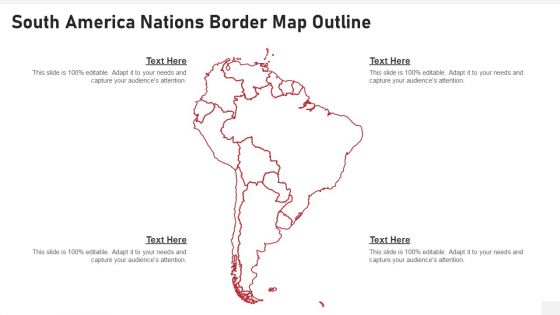 South America Nations Border Map Outline Microsoft PDF South America Nations Border Map Outline Microsoft PDF