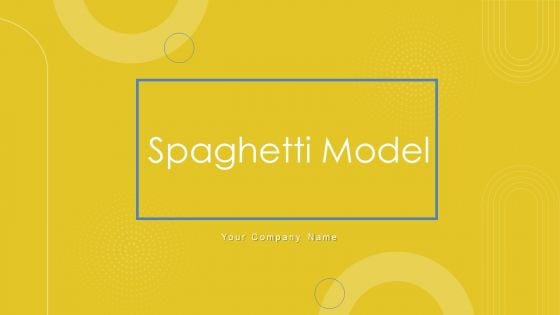 Spaghetti Model Ppt PowerPoint Presentation Complete With Slides