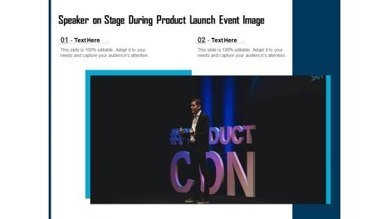 Speaker On Stage During Product Launch Event Image Ppt PowerPoint Presentation Infographics Clipart PDF Speaker On Stage During Product Launch Event Image Ppt PowerPoint Presentation Infographics Clipart PDF