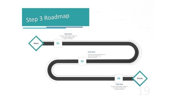 Sponsor Brands In Sports Step 3 Roadmap Ppt File Shapes PDF