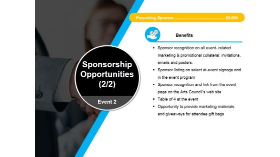 Sponsorship Opportunities Template 3 Ppt PowerPoint Presentation Styles File Formats