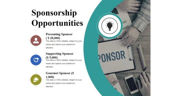 Sponsorship Opportunities Template 5 Ppt PowerPoint Presentation Design Templates