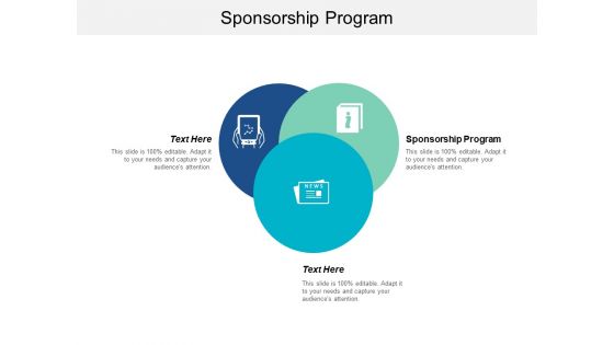 Sponsorship Program Ppt PowerPoint Presentation Slides Design Inspiration Cpb