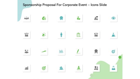 Sponsorship Proposal For Corporate Event Icons Slide Ppt Icon Layouts PDF