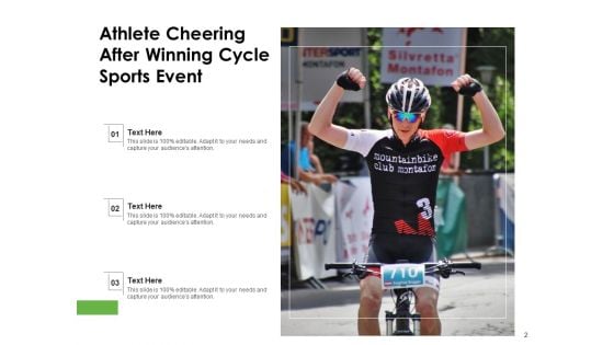 Sporting Event Winning Cycle Cyclists Competing Ppt PowerPoint Presentation Complete Deck