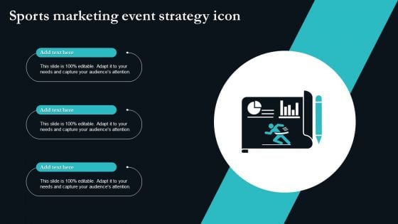 Sports Marketing Event Strategy Icon Inspiration PDF