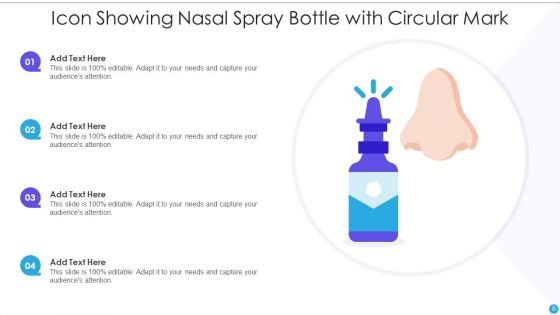 Spray Bottle Icon Ppt PowerPoint Presentation Complete Deck With Slides