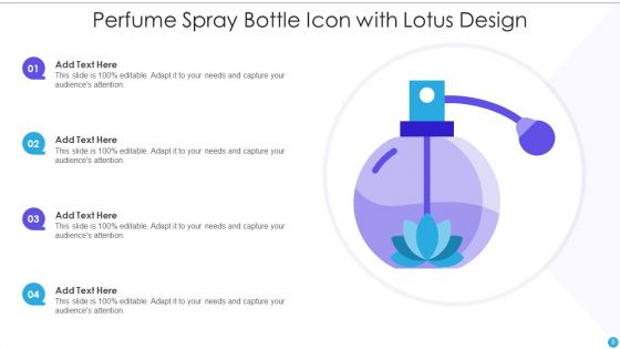 Spray Bottle Icon Ppt PowerPoint Presentation Complete Deck With Slides