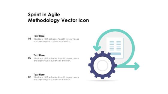 Sprint In Agile Methodology Vector Icon Ppt PowerPoint Presentation File Pictures PDF